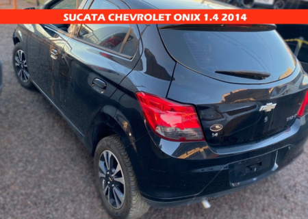 Sucata Chevrolet Onix 1.4 2014 2015 Retirada De Peças