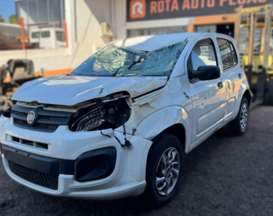 Sucata Fiat Uno 1.0 Attractive 2021 Retirada De Peças