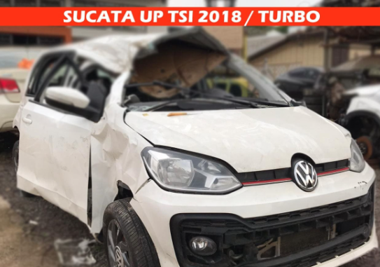 Sucata Up Tsi Turbo 2017 2018 Retirada De Peças Vw Volkswagen