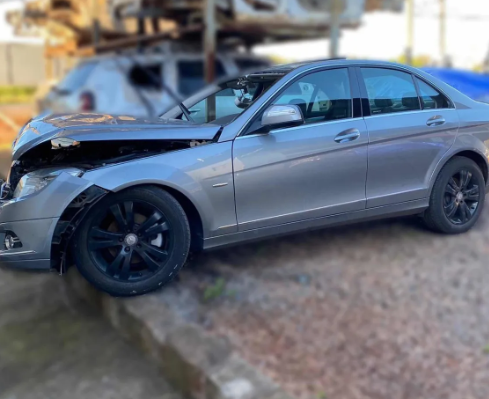 Sucata Mercedes-benz C200 2009 Kompressor Retirada De Peças
