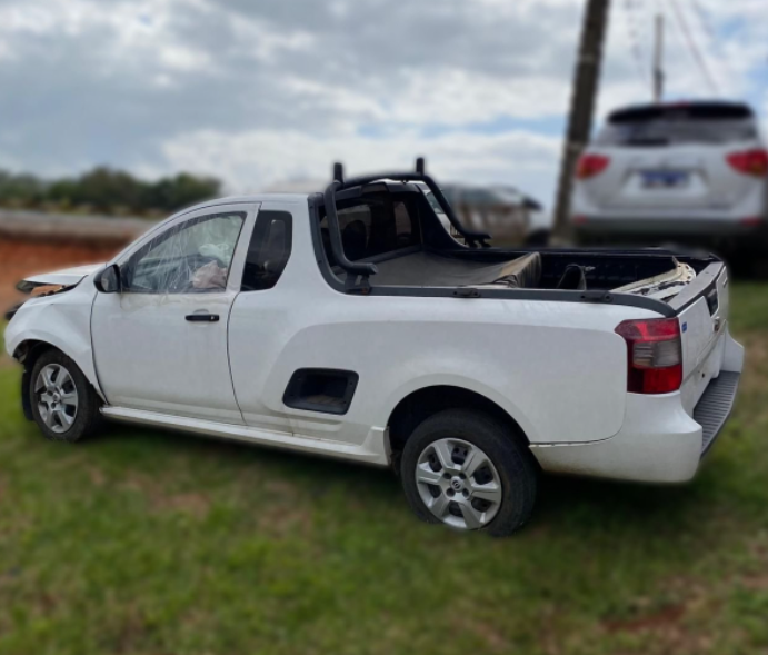 Sucata Gm Chevrolet Montana 2016 2017 Retirada De Peças