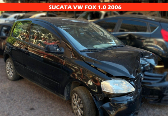 Sucata Fox 1.0 2006 2007 02portas Retirada De Peças Vw