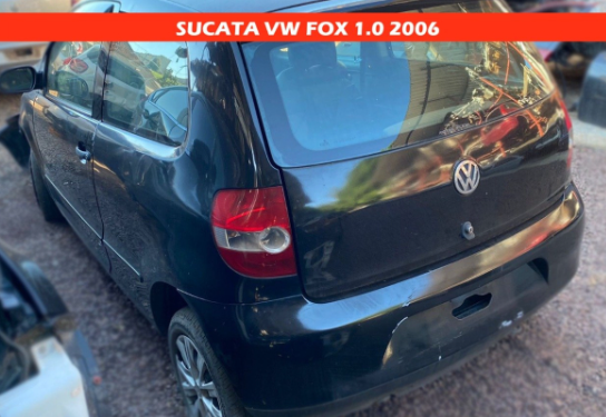 Sucata Fox 1.0 2006 2007 02portas Retirada De Peças Vw