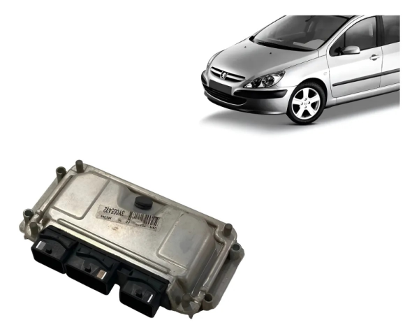 Modulo De Injeção Peugeot 307 1.6 2003 9647973680 Manual