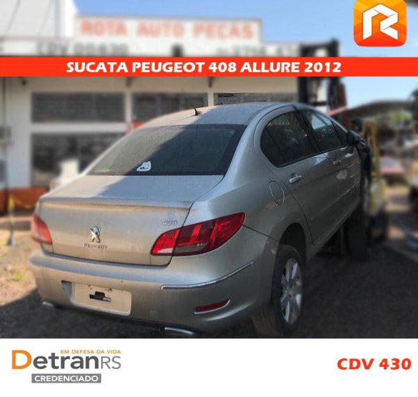 Sucata Peugeot 408 Allure 2012 Automático Retirada De Peças