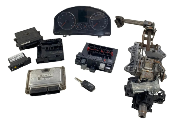 Kit Modulo Injeção Code Chave Volkswagen Jetta 2.5 2007